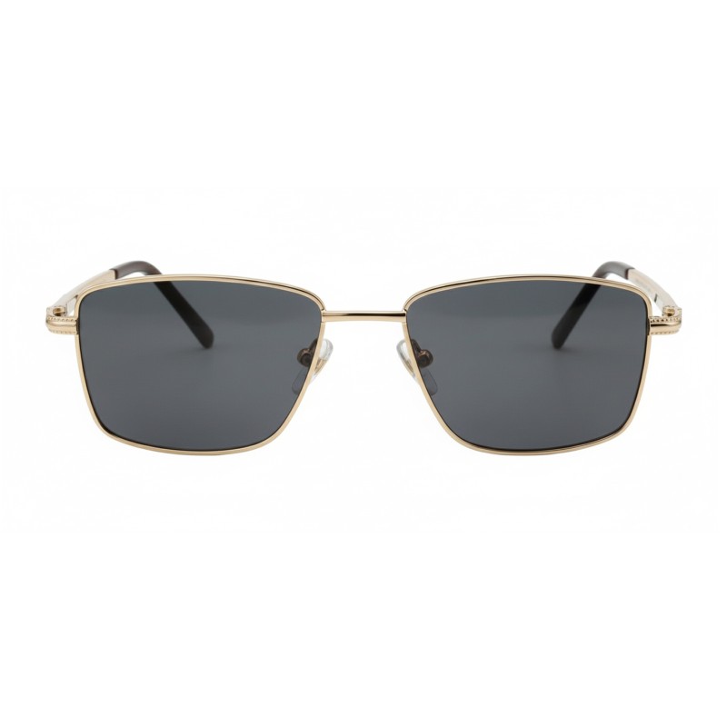 Square Golden Eyeglasses