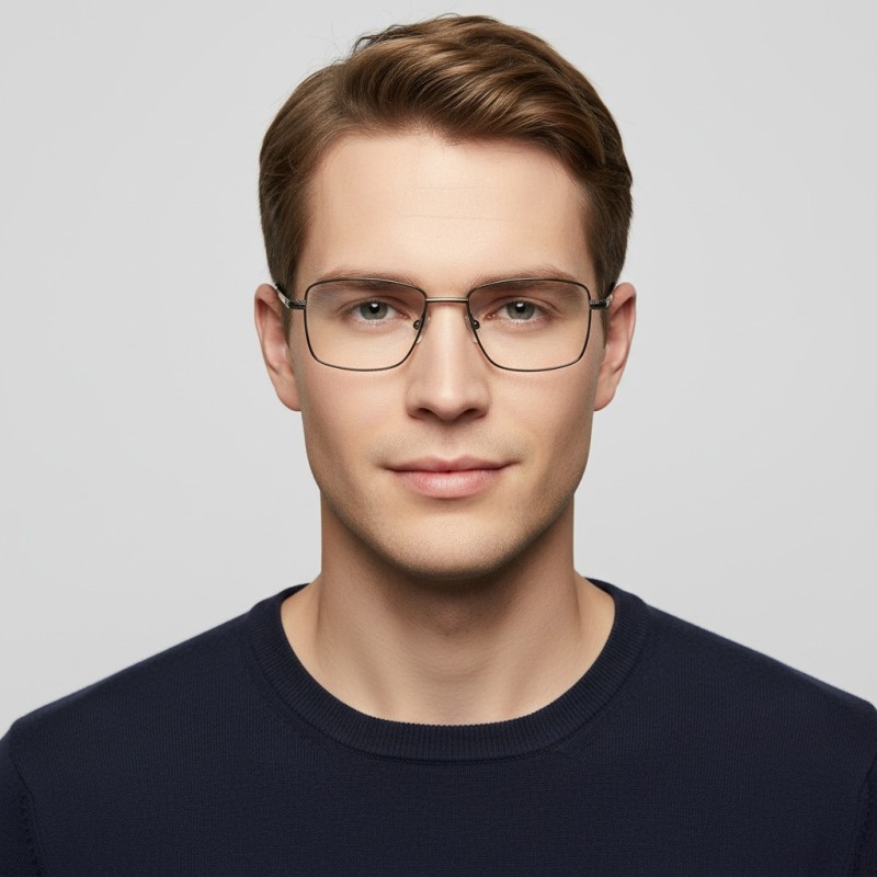 Square Chocolate Eyeglasses