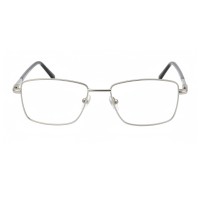 Square Silver Eyeglasses