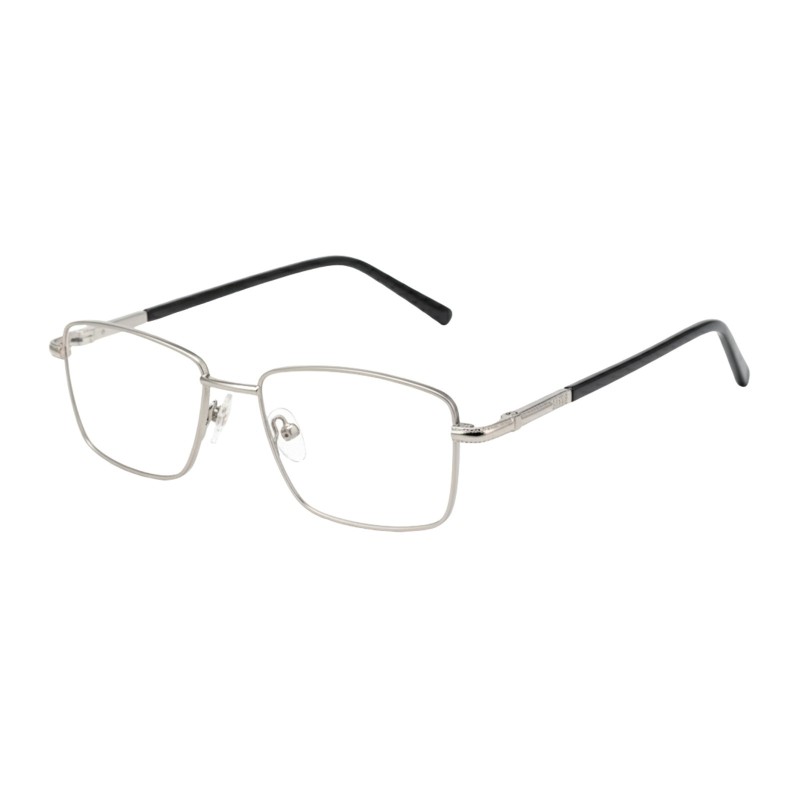 Square Silver Eyeglasses