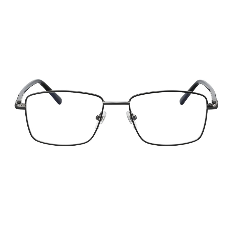 Square Gunmetal Eyeglasses