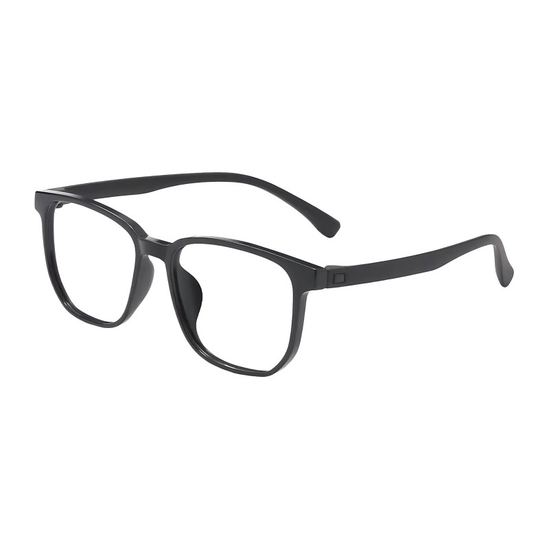 Square Black Eyeglasses