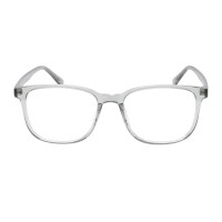 Square Gray Eyeglasses