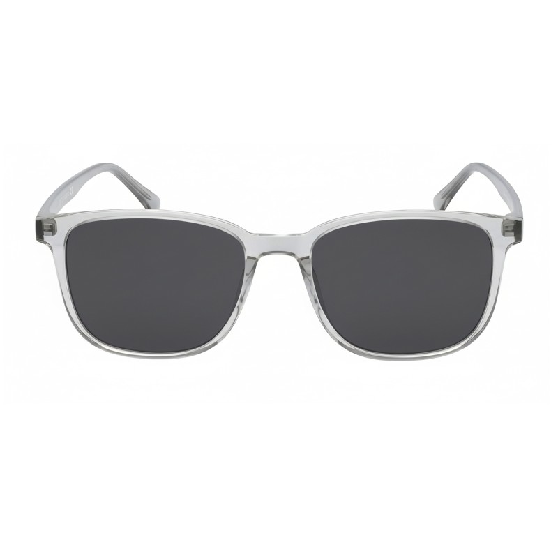 Square Gray Eyeglasses