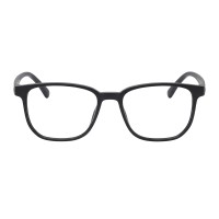 Square Matte-black Eyeglasses