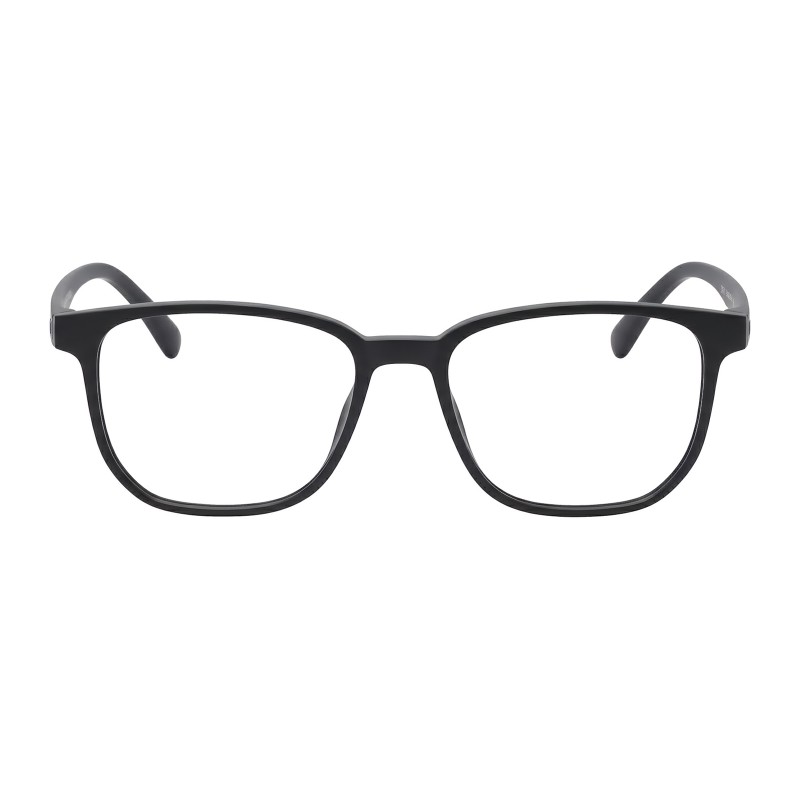 Square Matte-black Eyeglasses
