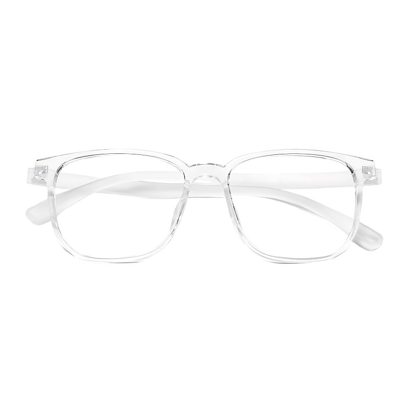 Square Clear Eyeglasses