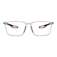Square Gray Eyeglasses
