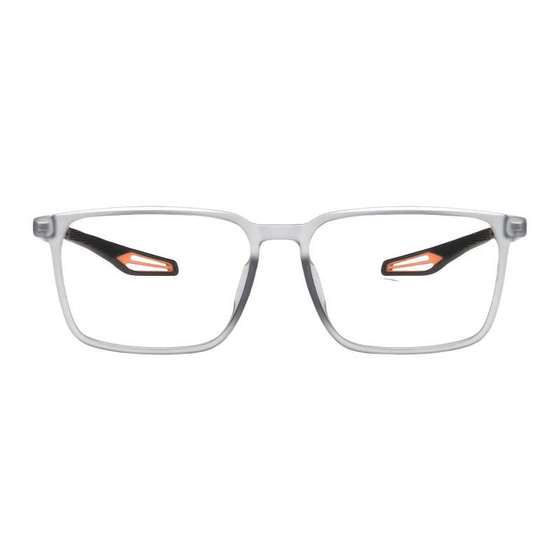 Square Gray Eyeglasses