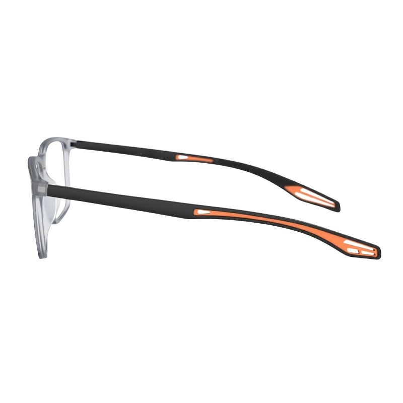 Square Gray Eyeglasses