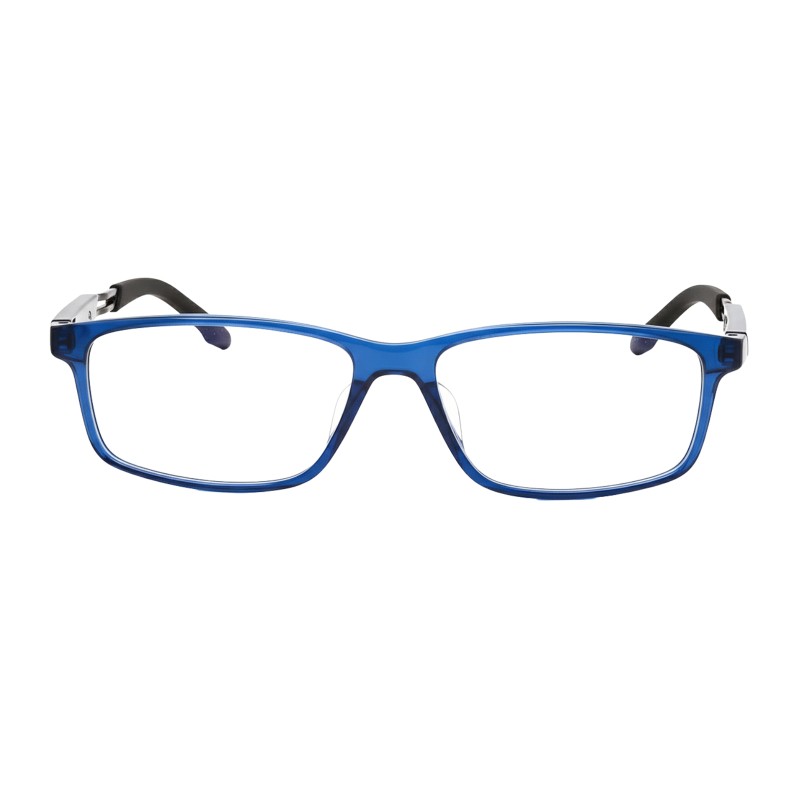 Rectangle Blue Eyeglasses