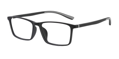 Rectangle Black Eyeglasses