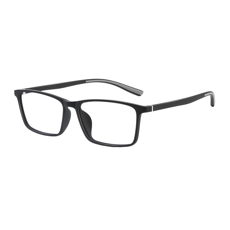 Rectangle Black Eyeglasses