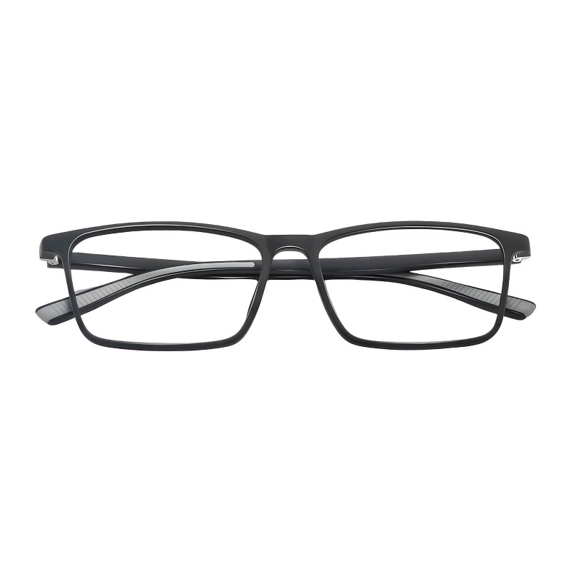 Rectangle Black Eyeglasses