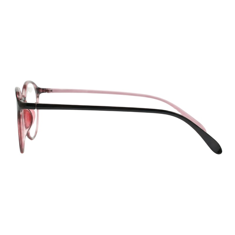Round Red Eyeglasses