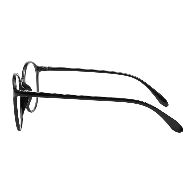 Round Black Eyeglasses