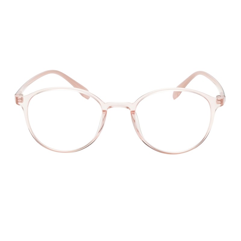 Round Pink Eyeglasses