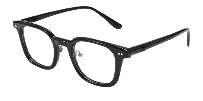 Square Black Eyeglasses