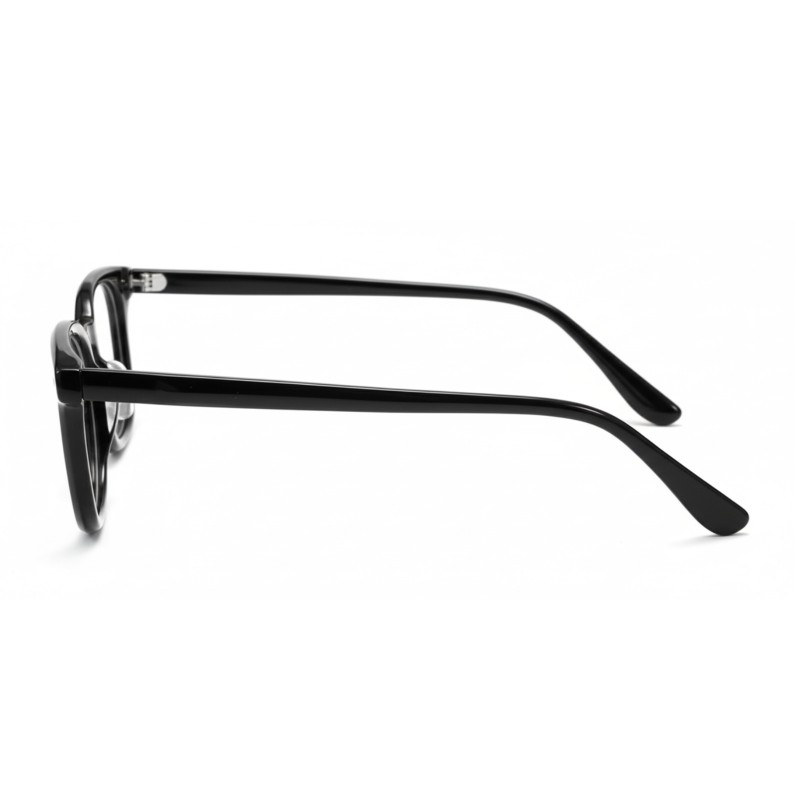 Square Black Eyeglasses