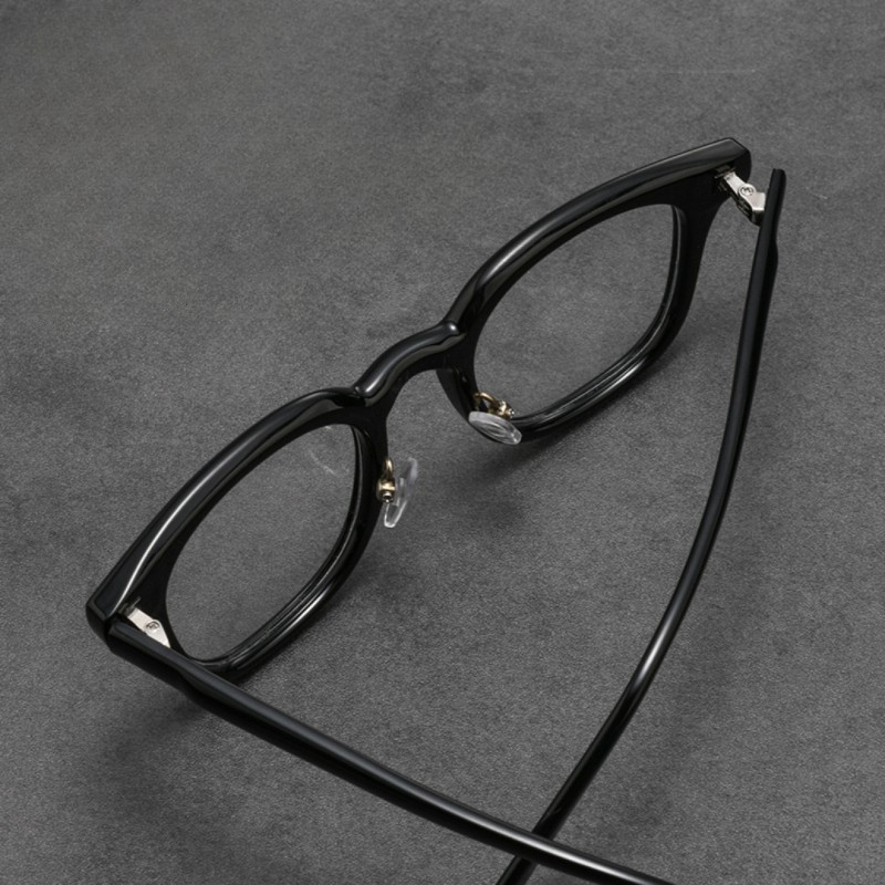 Square Black Eyeglasses