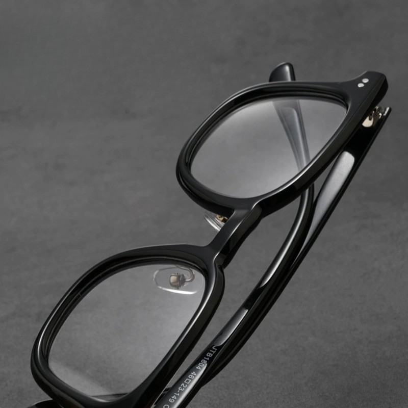 Square Black Eyeglasses