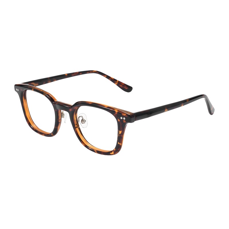 Square Tortoise Eyeglasses