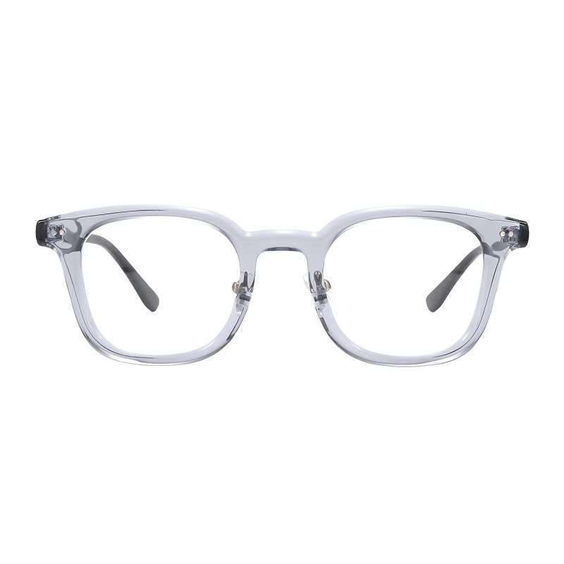 Square Blue Black Eyeglasses