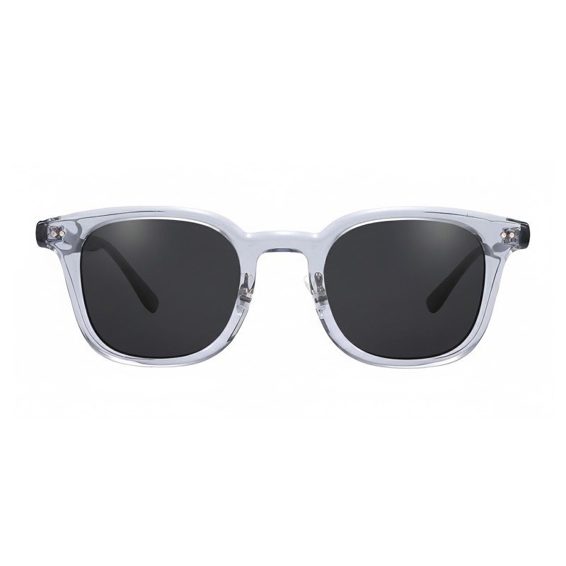 Square Blue Black Eyeglasses