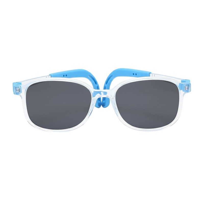 Rectangle Blue Eyeglasses