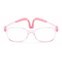 ‌Julian - Rectangle Pink Eyeglasses