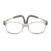 Rectangle Gray Eyeglasses