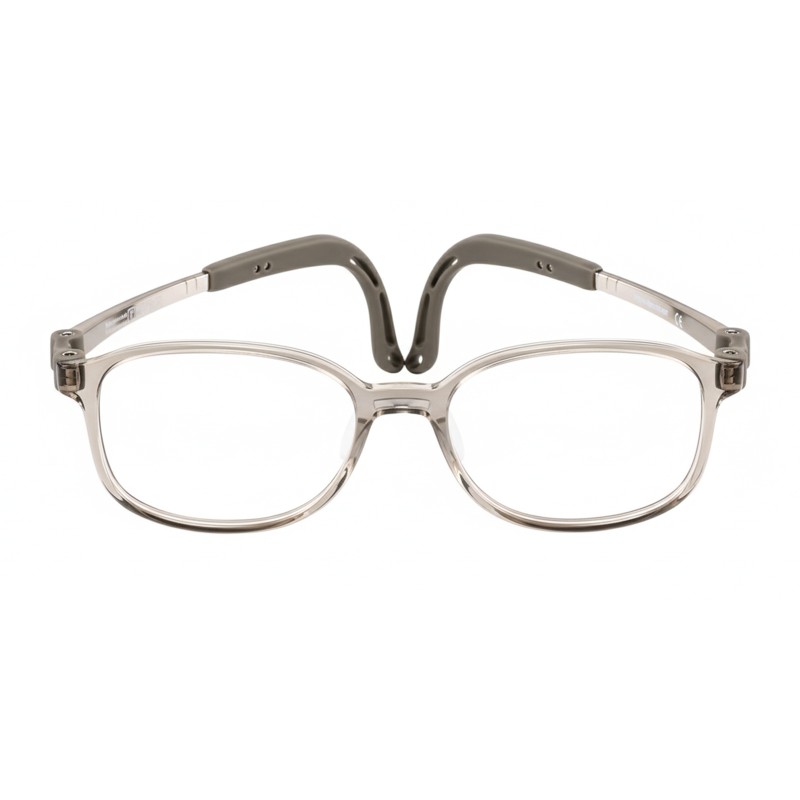 Rectangle Gray Eyeglasses