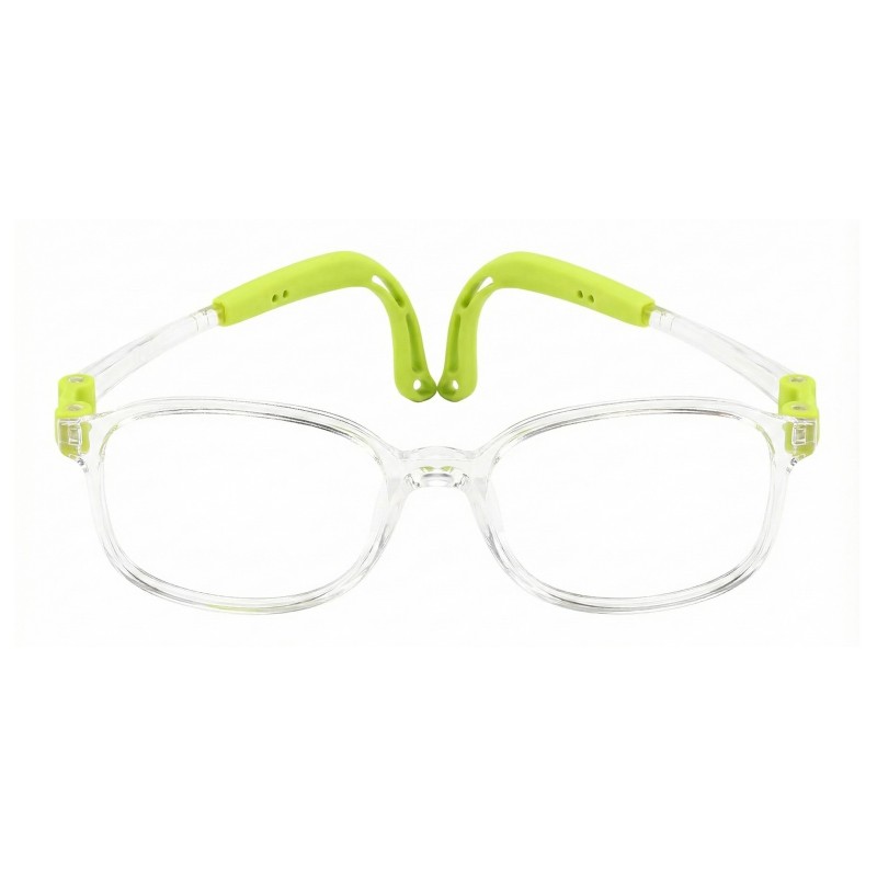 Rectangle Green Eyeglasses