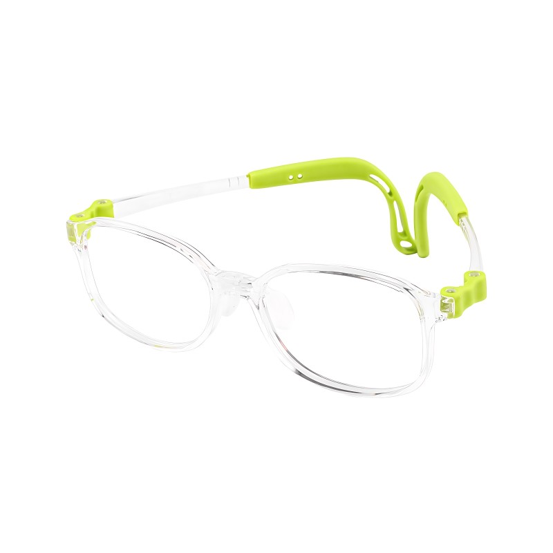 Rectangle Green Eyeglasses