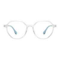 Polygon Clear Eyeglasses