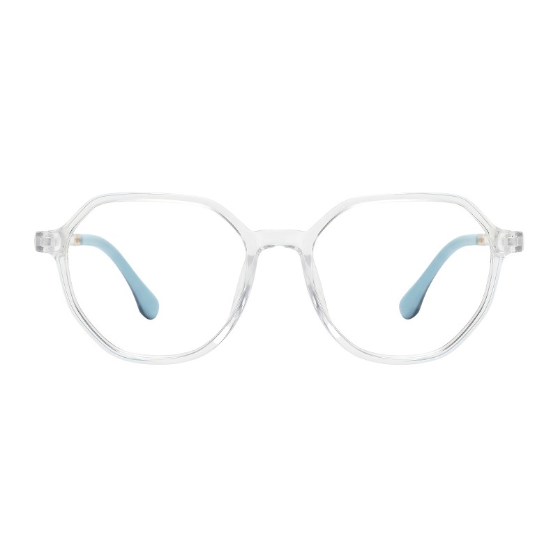 Polygon Clear Eyeglasses