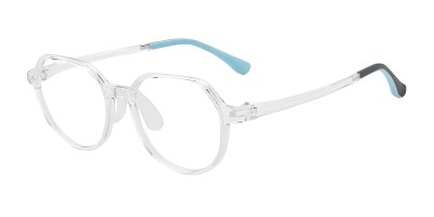 Polygon Clear Eyeglasses