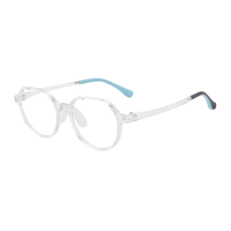 Polygon Clear Eyeglasses