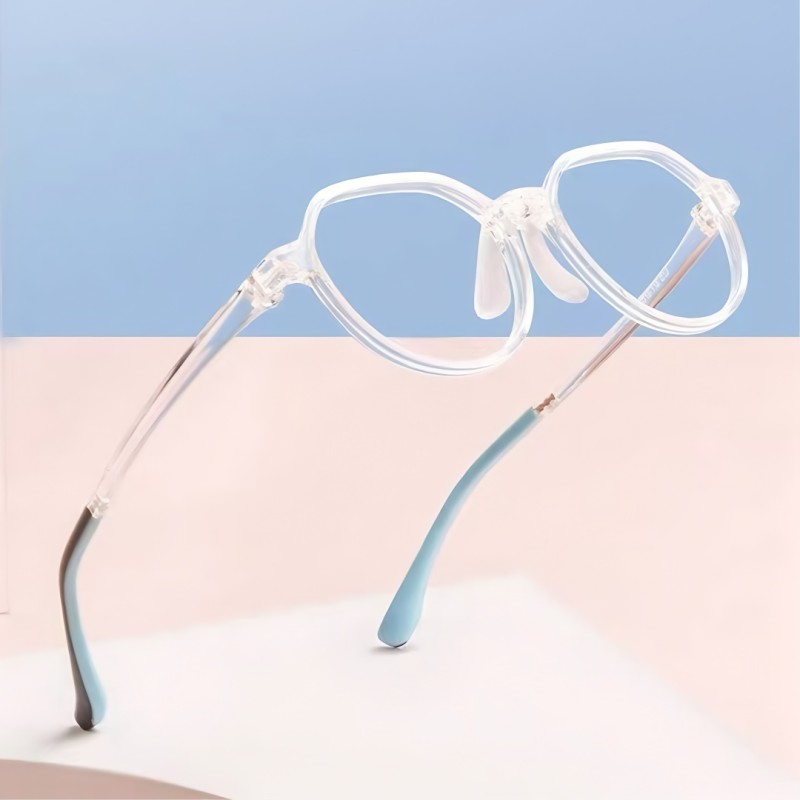 Polygon Clear Eyeglasses