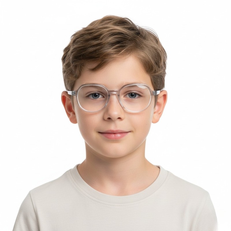Polygon Gray Eyeglasses