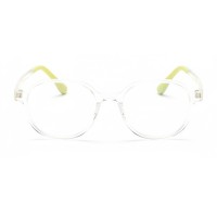 Polygon Green Eyeglasses