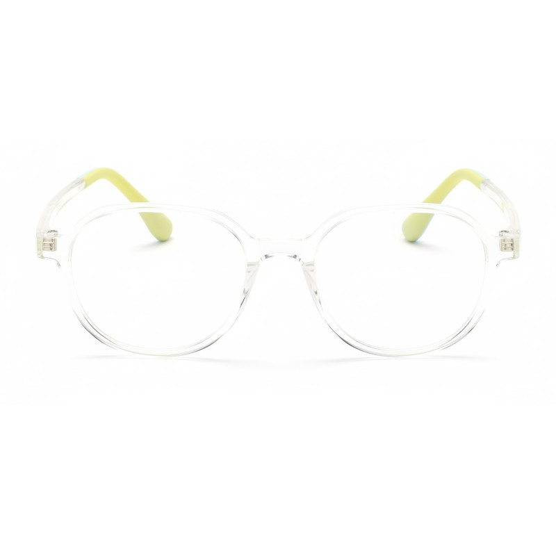 Polygon Green Eyeglasses