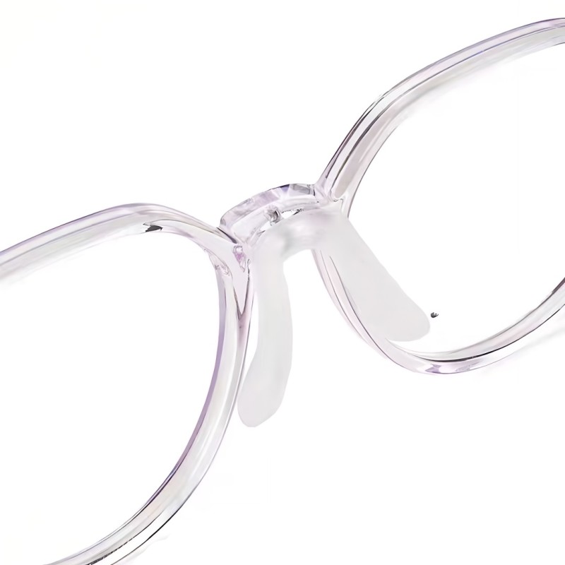 Polygon Purple Eyeglasses