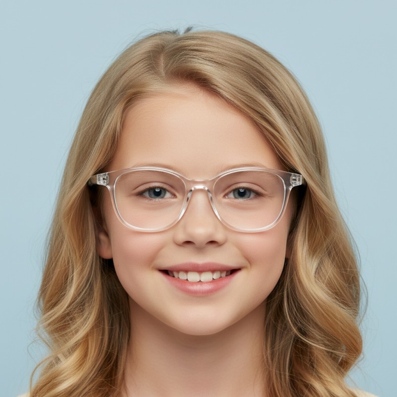 Round Clear Eyeglasses