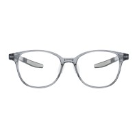 Frank - Round Gray Eyeglasses