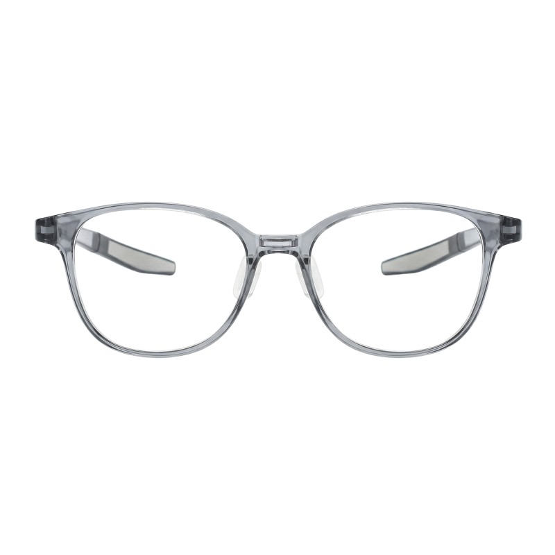 Round Gray Eyeglasses