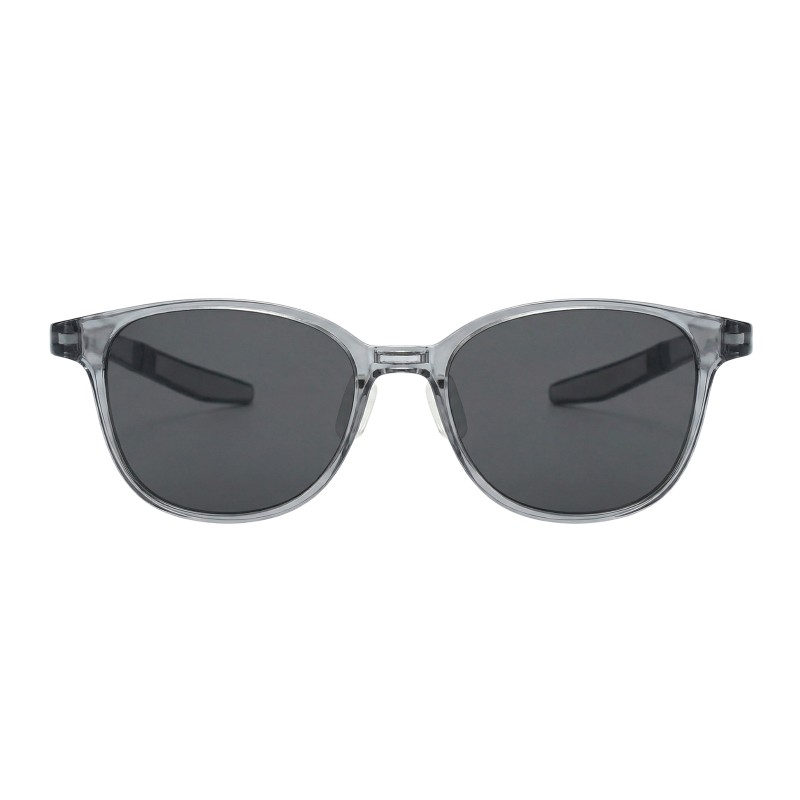 Round Gray Eyeglasses