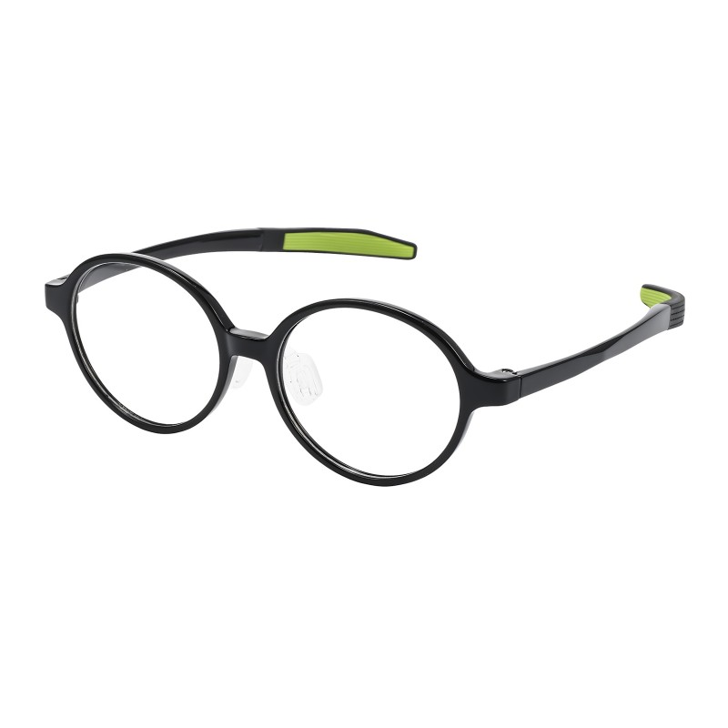 Round Black Eyeglasses