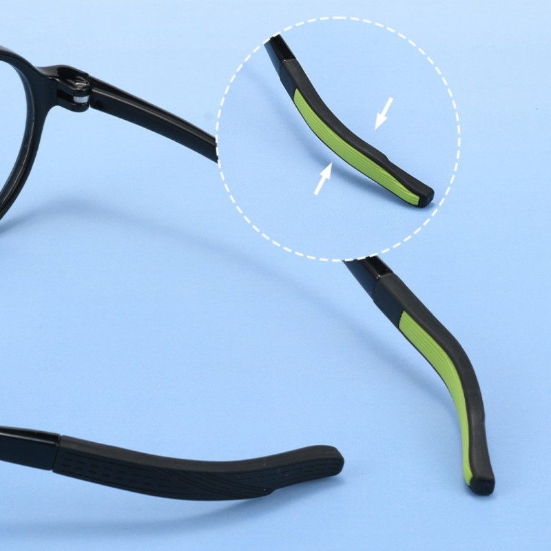 Round Black Eyeglasses