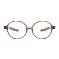 Riley - Round Brown Eyeglasses